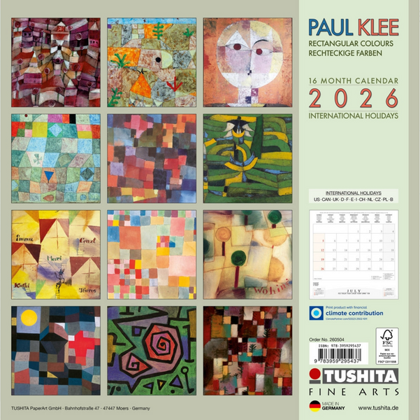 Paul Klee - Rectangular Colours 9783959295437 фото