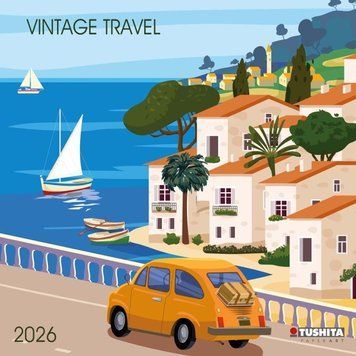 Vintage Travel Calendar 2026 9783959295192 фото
